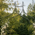 Metalinė sodo pergola – arka vijokliniams augalams, 265 cm
