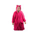 Šiltas, storas oversize džemperis-pledas su gobtuvu, 2 viename, XL