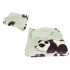 Šiltas panda džemperis-pledas, 2 viename, su gobtuvu, oversize, XXL