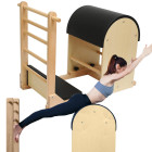 Pilateso treniruočių statinė su kopėtėlėmis, 98 × 58 × 109 cm