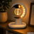 Oro drėkintuvas ir aromaterapinis difuzorius su LED naktine lempute bei vabzdžių atbaidymo funkcija, USB, 20 × 15,5 × 9,5 cm
