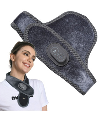 Šildanti masažuojanti kaklo juosta su USB-C maitinimu
