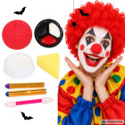 Klouno makiažo rinkinys Helovinui ir cosplay