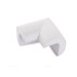 Putplasčio apsaugos baldų kampams, baltos, 4 vnt., 55 mm × 55 mm × 35 mm
