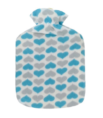 Guminis termoforas su minkštu užvalkalu, iki 1700 ml, 34 × 19 cm