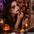 Helovino makiažo rinkinys vampyrės ir siaubo personažų įvaizdžiui