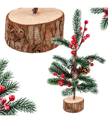 Kalėdinė mini eglutė – stalo dekoracija, 30 cm