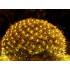 LED šviečianti tinklinė užuolaida, 100 LED, šiltai balta, skirta laukui, 1 × 2 m