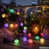 Lauko saulės LED girlianda, įvairiaspalvė, 40 LED, 7 m