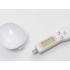 Elektroninės virtuvinės svarstyklės-šaukštas su LCD ekranu, baltos, 26,5 cm
