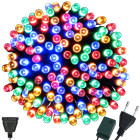 Kalėdinės LED girliandos eglutei, įvairiaspalvės, jungiamos, 200 LED