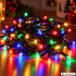 Kalėdinės LED girliandos eglutei, įvairiaspalvės, jungiamos, 200 LED