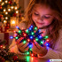 Kalėdinės LED girliandos eglutei, įvairiaspalvės, jungiamos, 200 LED