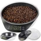 Elektroninės virtuvinės svarstyklės su nuimamu dubeniu, 5 kg / 1 g