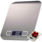 Elektroninės virtuvinės svarstyklės su LCD ekranu, 5 kg / 1 g