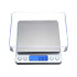 Skaitmeninės juvelyrinės svarstyklės su LCD ekranu, 2000g, 2kg, 0,1g tikslumo