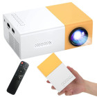 Nešiojamasis projektorius su USB, HDMI ir nuotolinio valdymo pultu, Full HD, YG300, 2025 m.