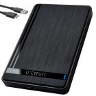 Išorinis HDD / SSD dėklas su USB 3.0 ir SATA jungtimi, 2,5″
