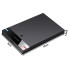 Išorinis HDD ir SSD disko dėklas su USB 3.0 SATA adapteriu, 2,5″