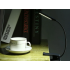 Juoda USB įkraunama skaitymo lemputė su segtuku, 9 LED