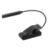 Juoda USB įkraunama skaitymo lemputė su segtuku, 9 LED
