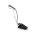 Juoda USB įkraunama skaitymo lemputė su segtuku, 9 LED
