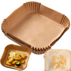 Popieriniai įdėklai karšto oro gruzdintuvei (20 cm, 4,5 cm, 50 vnt.)
