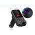 FM Bluetooth siųstuvas su laisvų rankų įranga, USB, QC 3.0, TF, BASS ir LCD, Bluetooth 5.0, 12–24 V