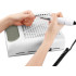 Dulkių surinkėjas nagų dulkėms, 80 W, su HEPA filtru, modelis BQ-858-8, 23 × 24 × 8 cm