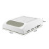 Dulkių surinkėjas nagų dulkėms, 80 W, su HEPA filtru, modelis BQ-858-8, 23 × 24 × 8 cm