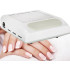 Dulkių surinkėjas nagų dulkėms, 80 W, su HEPA filtru, modelis BQ-858-8, 23 × 24 × 8 cm