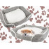 Minkštas, purus guolis šuniui su pagalve, L dydžio