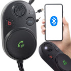 Automobilinis Bluetooth garso siųstuvas su USB ir AUX kabeliu, žemųjų dažnių stiprinimu, BT5.3