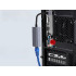 USB-A į Ethernet adapteris, RJ45 LAN tinklo plokštė, 06345, 100 Mb/s