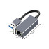 USB-A į Ethernet adapteris, RJ45 LAN tinklo plokštė, 06345, 100 Mb/s