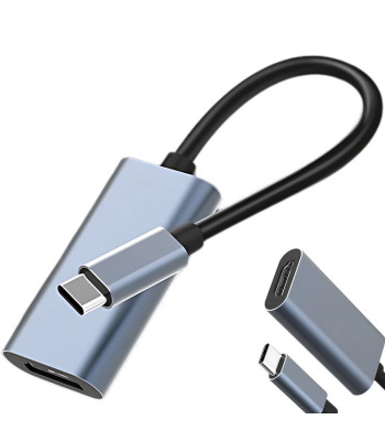 USB-C į HDMI adapteris, 4K 60 Hz, 18 cm