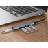 USB šakotuvas, 4 prievadai, USB 3.0 ir USB 2.0, 5 Gb/s, 16mm x 85mm x 8,5mm