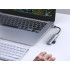 USB šakotuvas, 4 prievadai, USB 3.0 ir USB 2.0, 5 Gb/s, 16mm x 85mm x 8,5mm