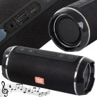 Nešiojamasis „Bluetooth“ boombox garsiakalbis su USB, FM radiju ir AUX jungtimi, 18cm x 8cm x 8cm