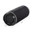Nešiojamasis „Bluetooth“ boombox garsiakalbis su USB, FM radiju ir AUX jungtimi, 18cm x 8cm x 8cm
