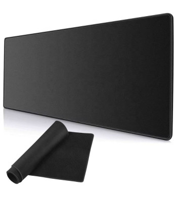 Žaidimų kilimėlis pelei ir klaviatūrai, neslystantis, juodas, 80 × 30 cm