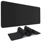 Žaidimų kilimėlis pelei ir klaviatūrai, neslystantis, juodas, XXL, 90 × 40 cm
