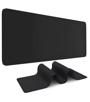 Žaidimų kilimėlis pelei ir klaviatūrai, neslystantis, juodas, XXL, 90 × 40 cm