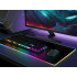 RGB LED žaidimų kilimėlis pelei ir klaviatūrai, USB, juodas, XXL, 90 × 40 × 0,4 cm