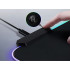 RGB LED žaidimų kilimėlis pelei ir klaviatūrai, USB, juodas, XXL, 90 × 40 × 0,4 cm
