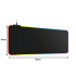 RGB LED žaidimų kilimėlis pelei ir klaviatūrai, USB, juodas, XXL, 90 × 40 × 0,4 cm