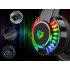 Laidinės žaidimų ausinės su 7.1 erdviniu garsu, mikrofonu ir RGB LED apšvietimu – 06357