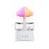 Oro drėkintuvas ir aromaterapinis difuzorius su RGB LED lempute, nuotolinio valdymo pulteliu ir USB