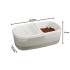 Automatinė fontaninė gertuvė ir maisto dubenėlis katei bei mažam šuniui, 2 viename, USB, 2,5 l, 30,5 × 16,5 × 11 cm