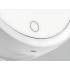 LED kosmetinis didinamasis veidrodis su sieniniu laikikliu, pasukamas 360°